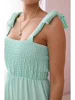 Overal na ramínka 2706 tyrkysový - Kesi Overal na ramínka 2706 tyrkysový - Kesi