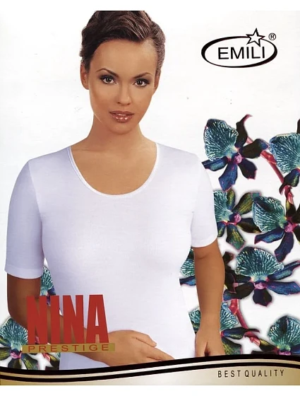 Dámské tričko Emili Nina S-XL bílé