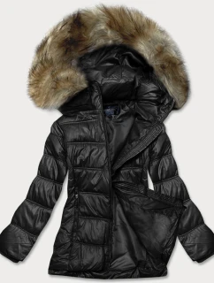 PIKOWANA PRZEJŚCIOWA KURTKA DAMSKA CZARNA model 21245596 - Glakate