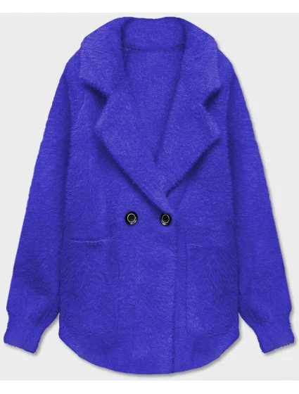 Krátký přehoz přes oblečení typu alpaka v chrpové barvě (CJ65) Krátký přehoz přes oblečení typu alpaka v chrpové barvě (CJ65)