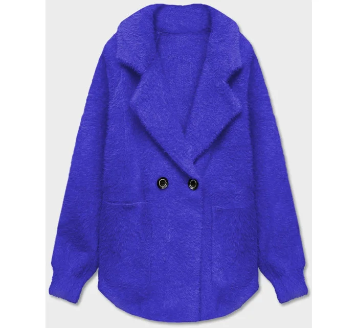 Krátký přehoz přes oblečení typu alpaka v chrpové barvě (CJ65) Krátký přehoz přes oblečení typu alpaka v chrpové barvě (CJ65)