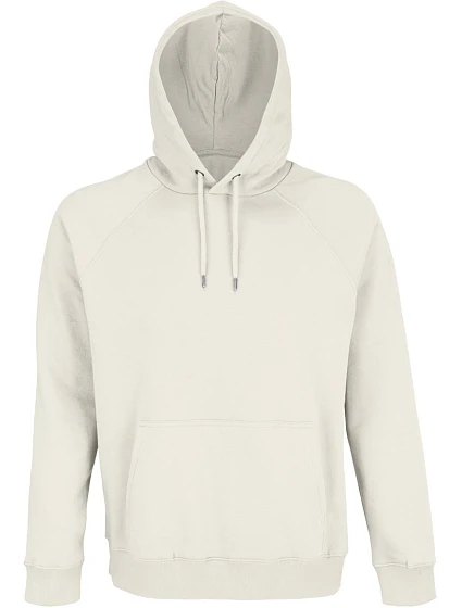 SOL'S Stellar Unisex raglánová mikina s kapucí z bio bavlny 25.3568 off white SOL'S Stellar Unisex raglánová mikina s kapucí z bio bavlny 25.3568 off white