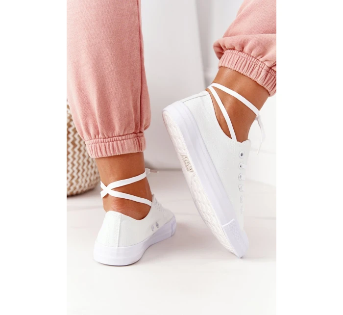 Klasické Dámské Tenisky Bílé Omerta Klasické Dámské Tenisky Bílé Omerta