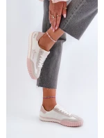 Nízké dámské tenisky Big Star NN274868 růžové Nízké dámské tenisky Big Star NN274868 růžové