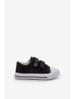 Dětské Tenisky Na Suchý Zip Big Star model 21665993 Černé - Big Star Shoes Dětské Tenisky Na Suchý Zip Big Star model 21665993 Černé - Big Star Shoes
