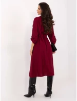 Šaty MI SK 92446.29P bordó Šaty MI SK 92446.29P bordó