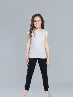 Dívčí tričko Tola s krátkým rukávem - melange