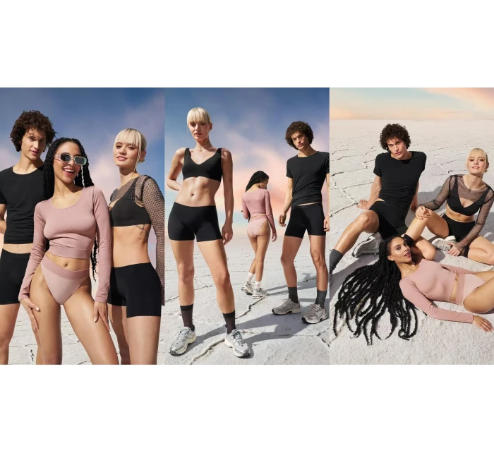 Dámské šortky ZERO Feel 2.0 Cyclist - BLACK - černé 0004 - SLOGGI