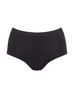 Dámské kalhotky GO Sense Highwaist 2P - BLACK - černé 0004 - SLOGGI Dámské kalhotky GO Sense Highwaist 2P - BLACK - černé 0004 - SLOGGI