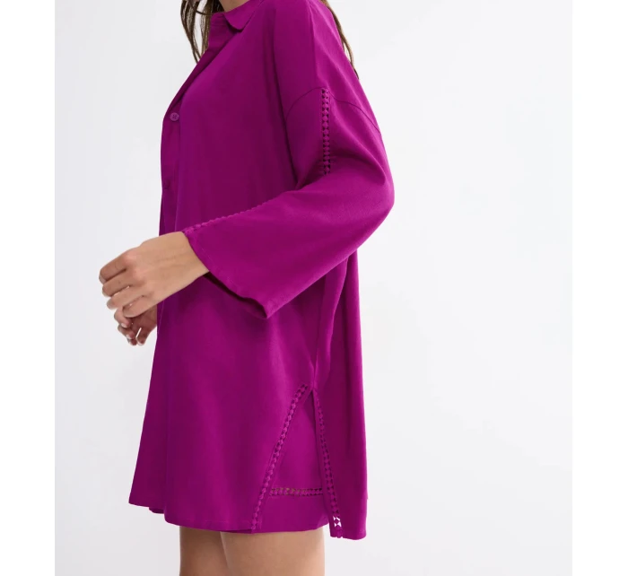 Summer Wear Boyfriend Shirt 01 - RED - TRIUMPH RED - TRIUMPH