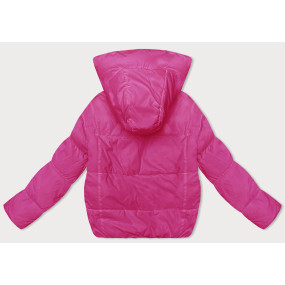 Neonově růžová dámská sportovní bunda (3096)