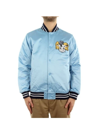 Mitchell & Ness NCAA Heavyweight Satin Jacket University Of North Carolina OJBF3413-UNCYYPPPLTBL pánské provedení Mitchell & Ness NCAA Heavyweight Satin Jacket University Of North Carolina OJBF3413-UNCYYPPPLTBL pánské provedení