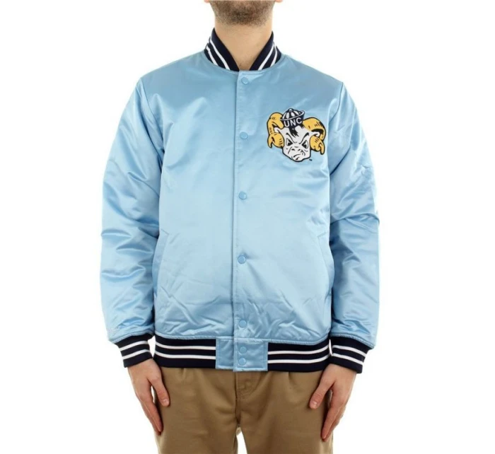 Mitchell & Ness NCAA Heavyweight Satin Jacket University Of North Carolina OJBF3413-UNCYYPPPLTBL pánské provedení Mitchell & Ness NCAA Heavyweight Satin Jacket University Of North Carolina OJBF3413-UNCYYPPPLTBL pánské provedení