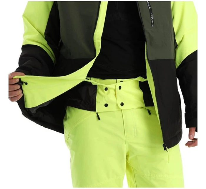 O'neill pánská zimní sportovní bunda Carbonite snowboard ski 10K green black pánské