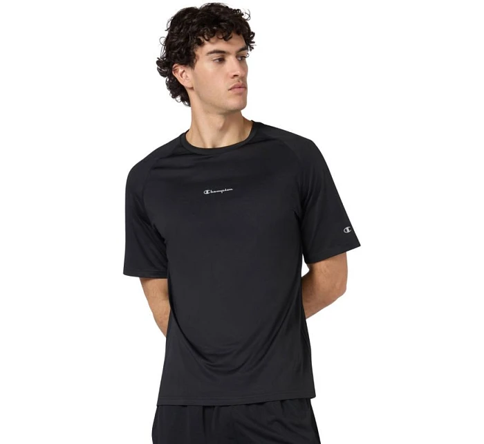 Pánské tričko SS Tee black model 22119696 KK001 pánské - CHAMPION