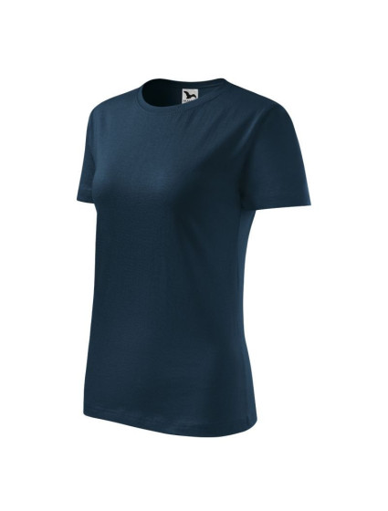 Dámské tričko Malfini Classic New W MLI-13302 tmavě modré - Malfini