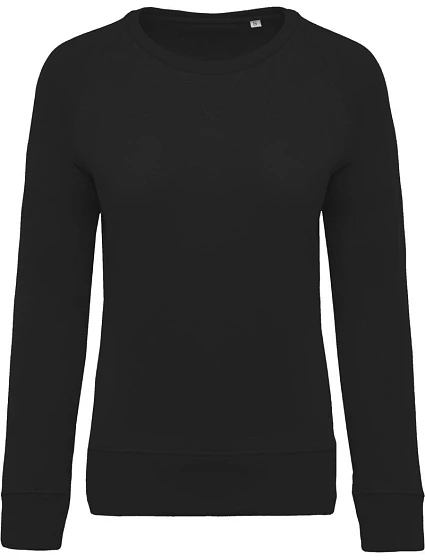 Kariban K 481 Dámská raglánová mikina z bio bavlny 20.K481 black Kariban K 481 Dámská raglánová mikina z bio bavlny 20.K481 black