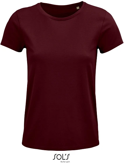 SOL'S Crusader Women Dámské tričko z bio bavlny 25.3581 burgundy SOL'S Crusader Women Dámské tričko z bio bavlny 25.3581 burgundy
