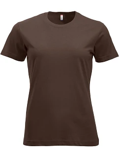 New ClassicT Women Dámské tričko model 22458003 dark mocca - Clique