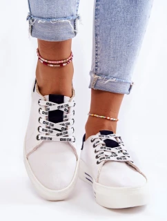 Dámské tenisky Memory Foam System Big Star KK276002 Bíle