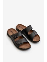 Pohodlné pánské sandály s na  černé model 21665818 - Inblu