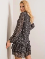 Šaty EM SK L1233.46P černá a béžová