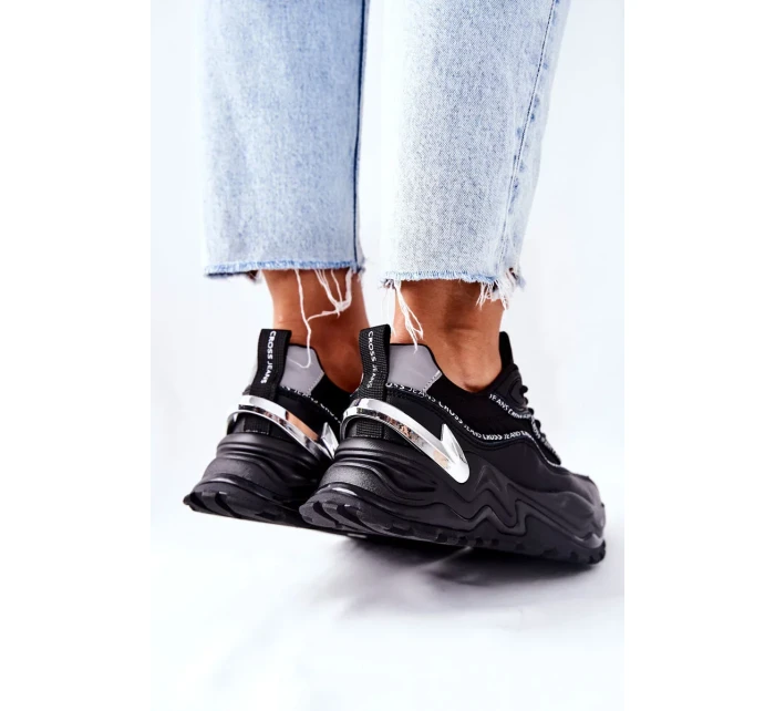 Dámské Sportovní Obuv Cross Jeans II2R4018C Černé Dámské Sportovní Obuv Cross Jeans II2R4018C Černé