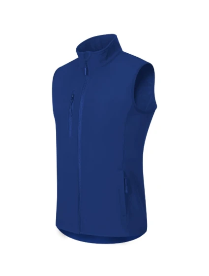Trail softshellová vesta pánská královská modrá