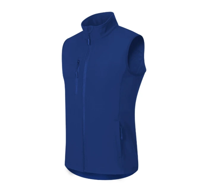 Trail softshellová vesta pánská královská modrá