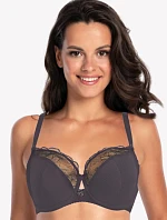 Dámská podprsenka URSULA 1059 grafitová - Gaia