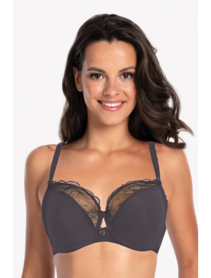 Dámská podprsenka URSULA 1059 grafitová - Gaia Dámská podprsenka URSULA 1059 grafitová - Gaia