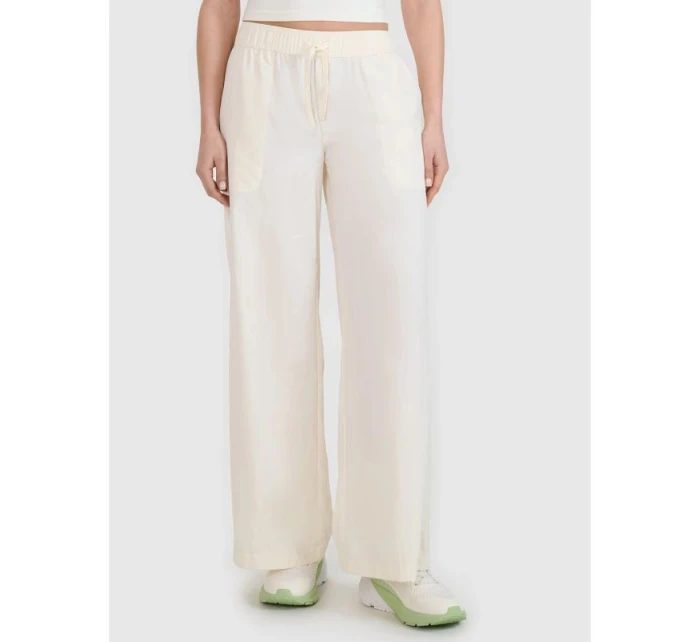 Dámské volnočasové kalhoty se širokými nohavicemi model 21433231 dámské - 4F