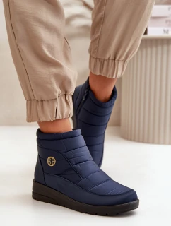 Dámské Zateplené Sněhule Tmavě Modré model 21668300 - EVENTO