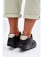 Dámské perforované tenisky Big Star TT274290 Černé