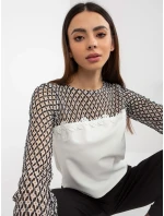 Dámská halenka LK BZ 506085 1.15X ecru - FPrice