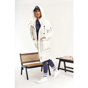 Dámské vysoké tenisky Big Star - bílé