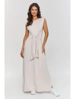 Denní šaty model 21145689 béžové - Makadamia