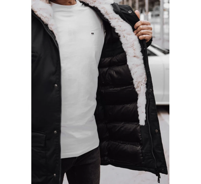 Pánská zimní bunda černá FashionStreet TX4588