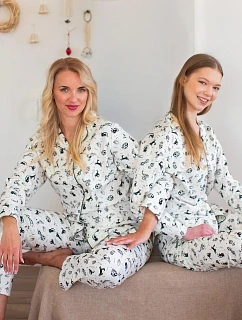 Pyžamo LNS  dlouhé rukávy, velikosti model 22351031 - Key