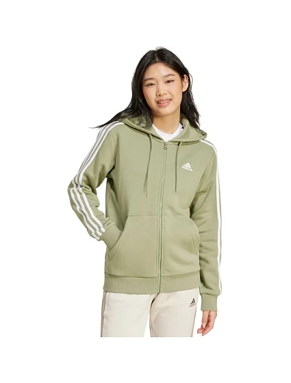 Mikina Essentials 3Stripes FullZip Fleece W model 20618426 - ADIDAS