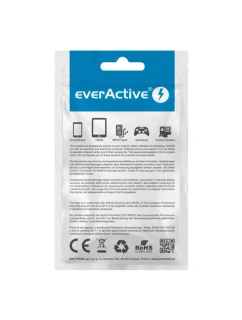 Napájecí kabel everActive CBS-1CW (USB - USB typ C ; 1m; barva bílá)