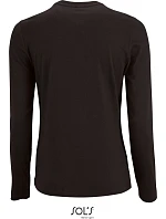 SOL'S Imperial LSL Women Dámské tričko s dlouhým rukávem 25.2075 deep black SOL'S Imperial LSL Women Dámské tričko s dlouhým rukávem 25.2075 deep black