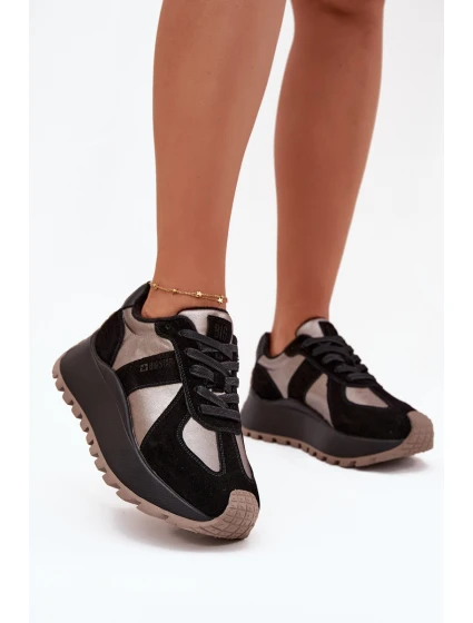 Dámské Sněhule Na Platformě Big Star OO274A217 HI-POLY SYSTEM Černé Dámské Sněhule Na Platformě Big Star OO274A217 HI-POLY SYSTEM Černé