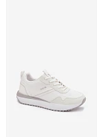 Dámské tenisky na platformě Big Star TT274279 Bílé