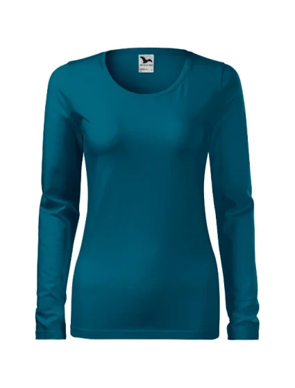 Slim triko dámské petrolejová Slim triko dámské petrolejová