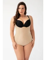 Body K148 béžové - Gorsenia Body K148 béžové - Gorsenia