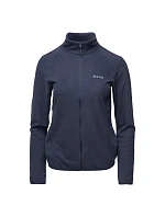 Dámská fleecová mikina Damis II FULL ZIP W 92800621589 tmavě modrá  - Hi-Tec