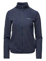 Dámská fleecová mikina Damis II FULL ZIP W 92800621589 tmavě modrá - Hi-Tec