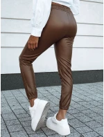 Dámské voskované kalhoty BRIAL camel FashionStreet UY2151
