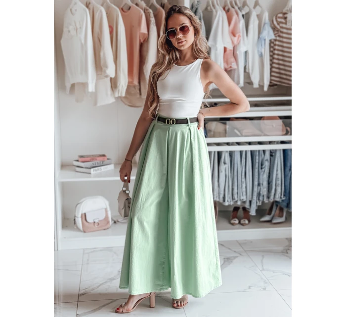 FLOWES sukně-kalhoty s páskem FLOWES mint FashionStreet UY2594